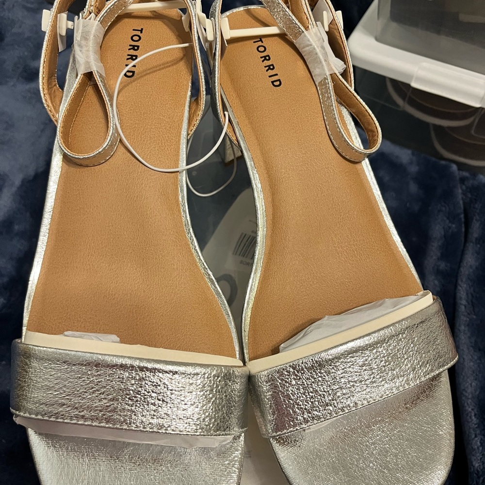 Torrid Silver Women's Sandals